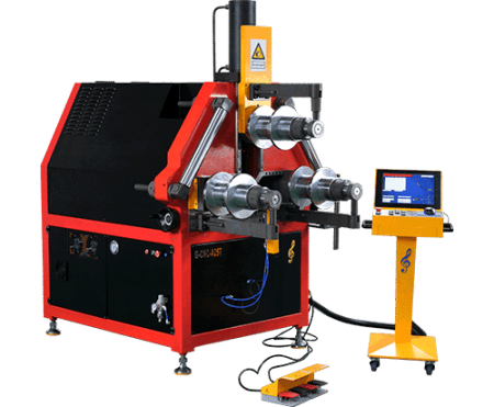 CNC roll bender machine for pipe tube profile