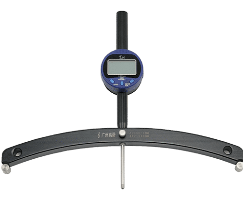 Digital Radius Gauge | Arc Meter Instruction