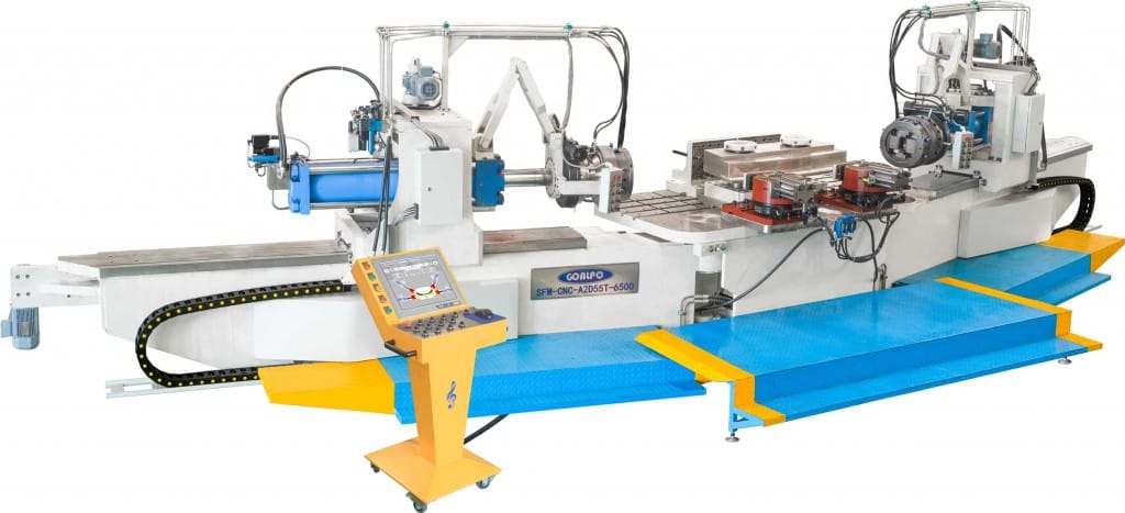 CNC stretching bending machine