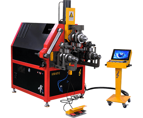 3d CNC Aluminum Profile Roll Bending Machine