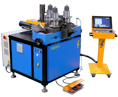 3 Roller Bending Machine Manufacturer for aluminum profile section