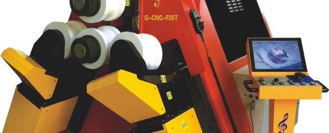 G Clef CNC Roll Bending Machine-F25T