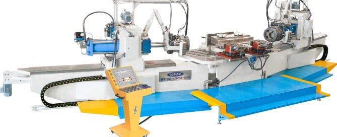 CNC stretching bending machine