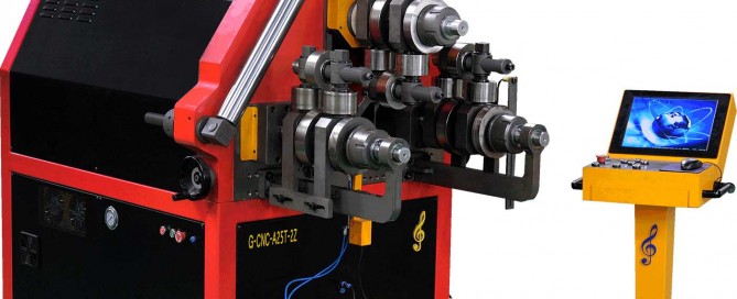 profile tube pipe roll bending machine