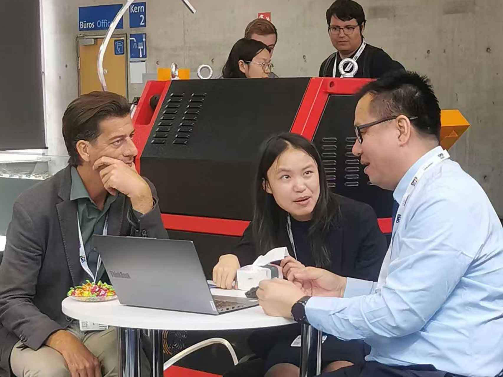 The venue of the EMO exhibition