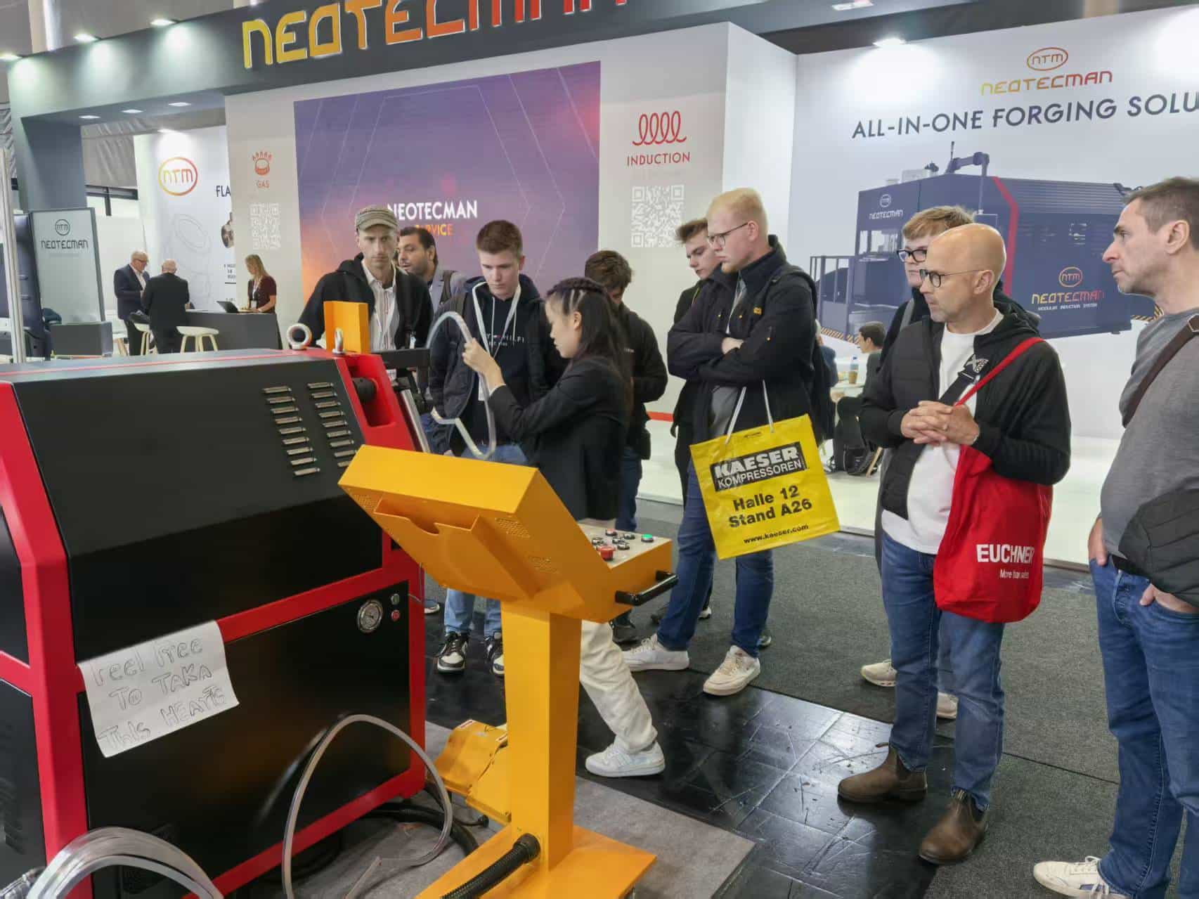 The venue of the EMO exhibition