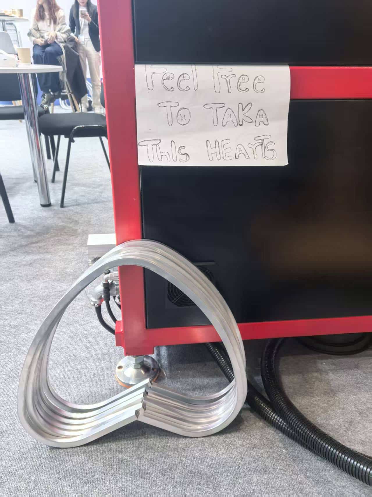 The venue of the EMO exhibition