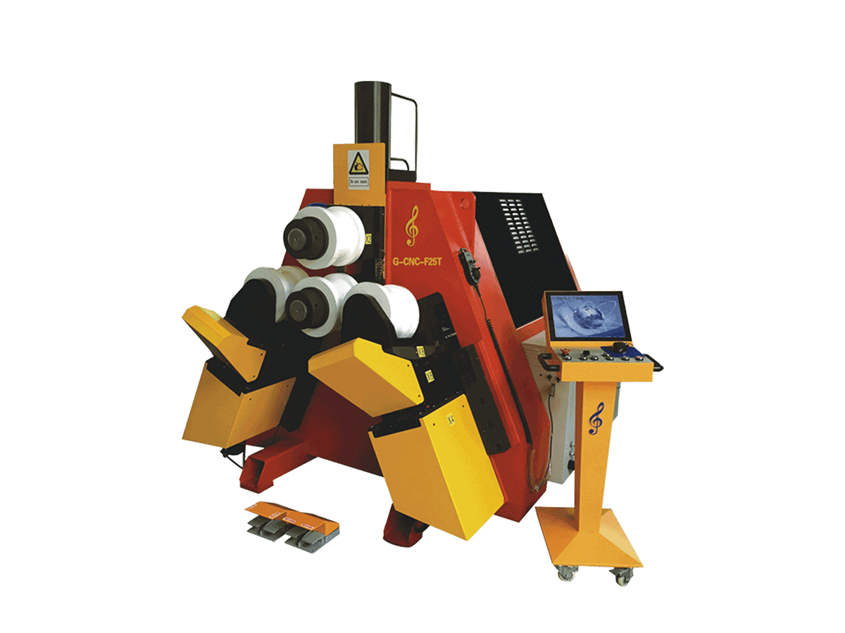 G-Clef CNC Roll Bending Machine-F25T