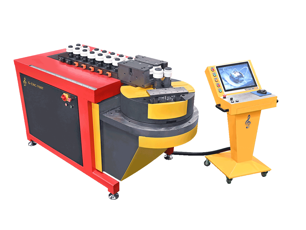 G Clef CNC Roll Bending Machine-Y08T